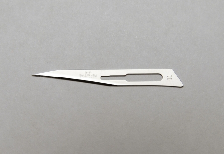 Blade Surgical Bard-Parker® Stainless Steel No. 11 Sterile Disposable Individually Wrapped (50/BX 3BX/CS) by Aspen Surgical  ID 371211